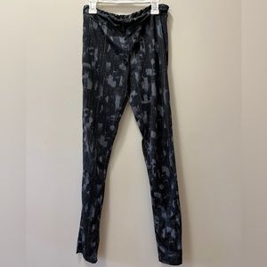 Black Puma Patterned Leggings